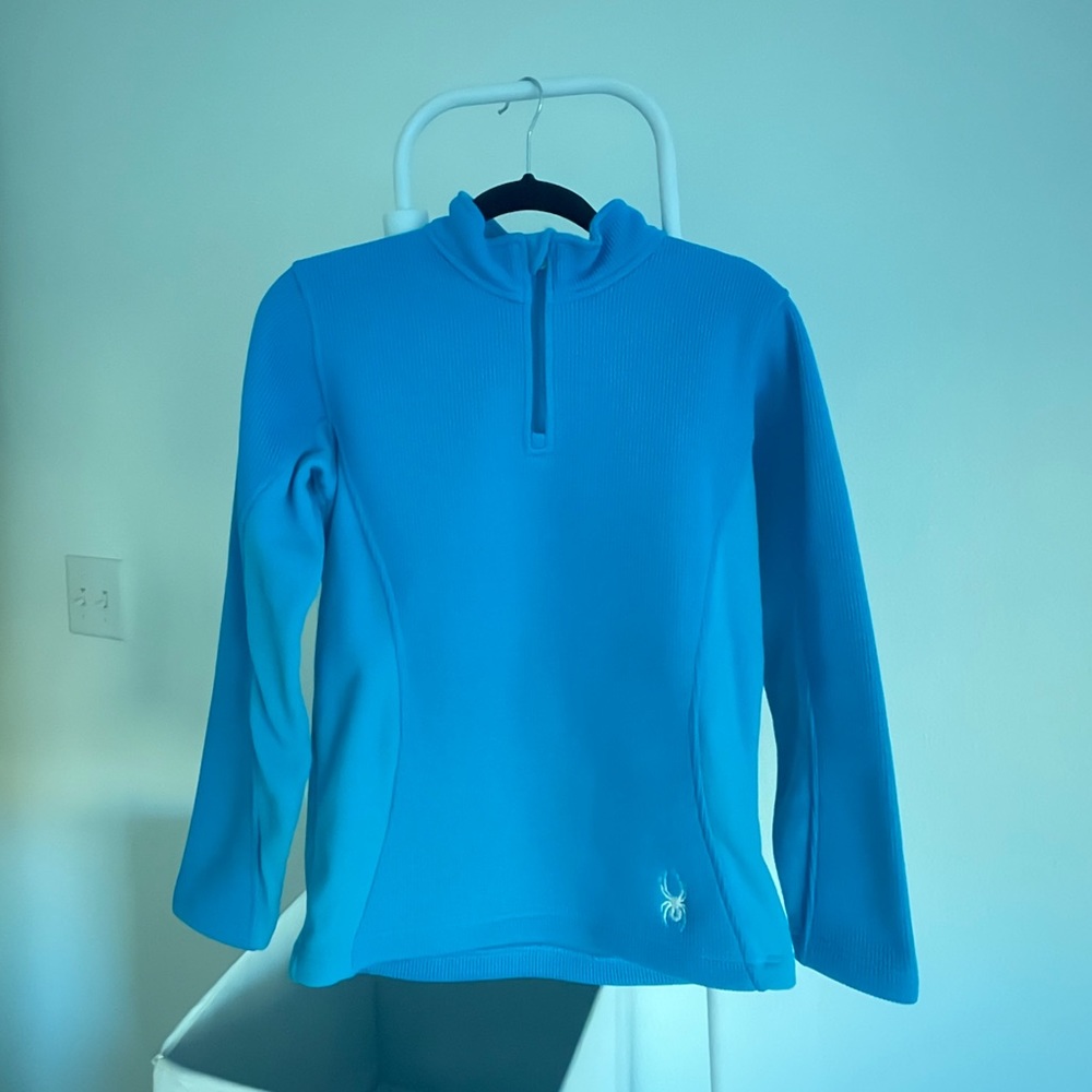 Spyder Knit Wool Quarter Zip